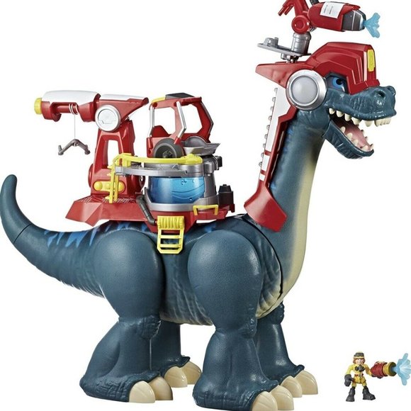 Blazeasaurus🦕 & Sparks McKenzie Playset + Troopersaurus & Bobby🦕BUNDLE SET🆕 - Picture 2 of 15